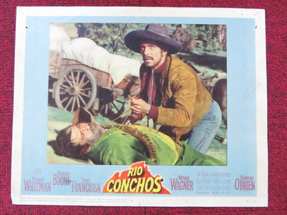 RIO CONCHOS US LOBBY CARD FULL SET RICHARD BOONE STUART WHITMAN 1964