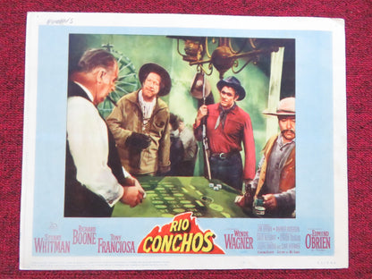 RIO CONCHOS US LOBBY CARD FULL SET RICHARD BOONE STUART WHITMAN 1964