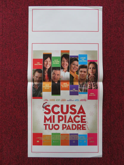 SCUSA MI PIACE TUO PADRE ITALIAN LOCANDINA POSTER HUGH LAURIE KEENER 2011