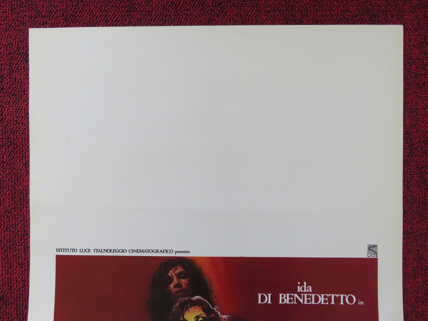 LA BALLATA DI EVA ITALIAN LOCANDINA POSTER IDA DI BENEDETTO 1985