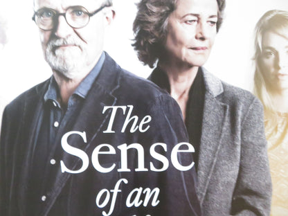 THE SENSE OF AN ENDING- B UK QUAD ROLLED POSTER JIM BROADBENT C. RAMPLING 2017