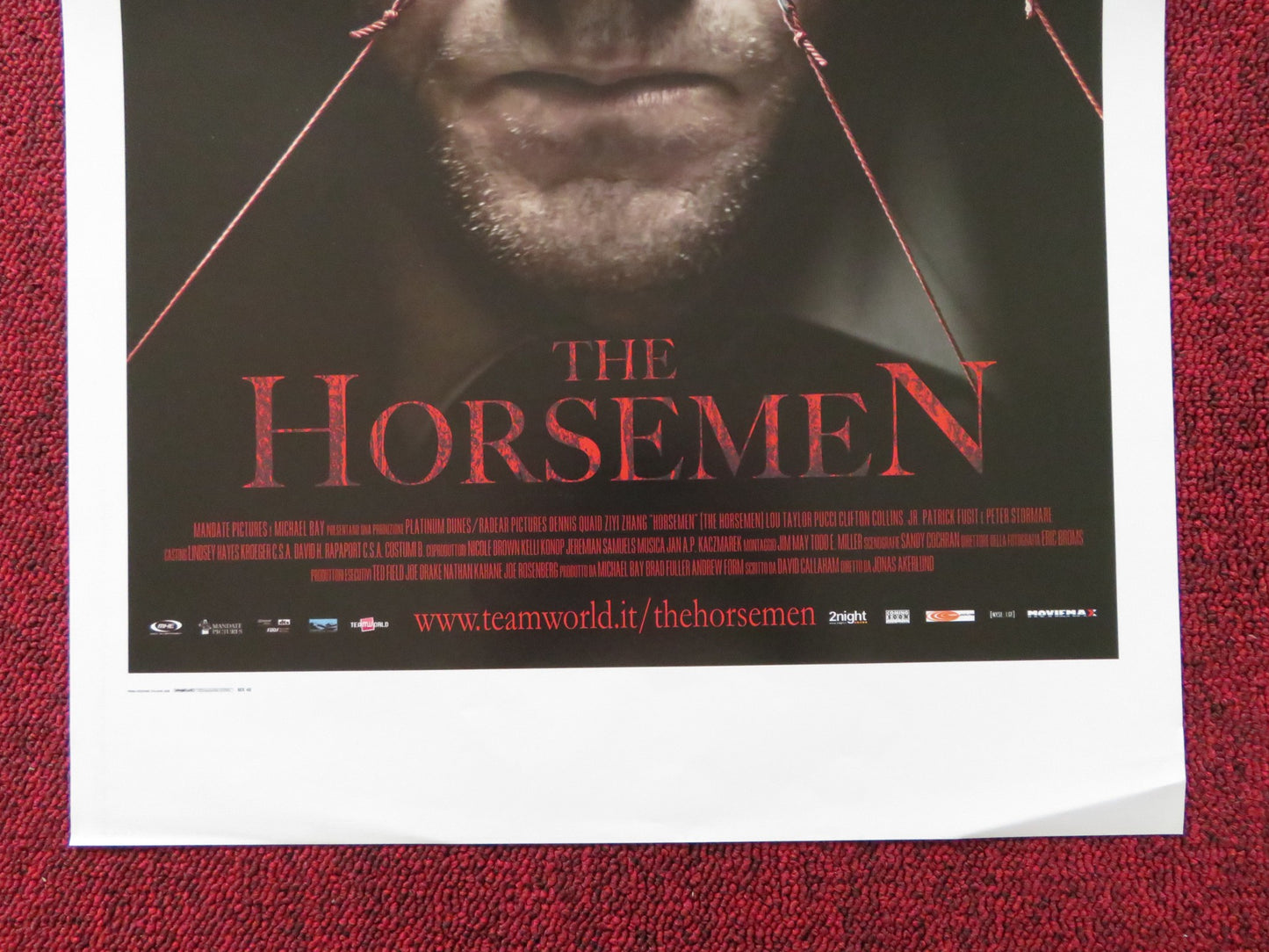 HORSEMEN ITALIAN LOCANDINA POSTER DENNIS QUAID ZIYI ZHANG 2009