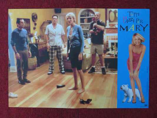 THERE'S SOMETHING ABOUT MARY ITALIAN FOTOBUSTA POSTER CAMERON DIAZ 1998