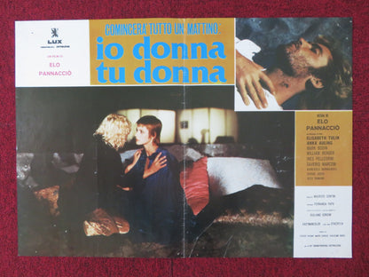 COMINCERA' TUTTO UN MATTINO: IO DONNA TU DONNA - A ITALIAN FOTOBUSTA POSTER 1978