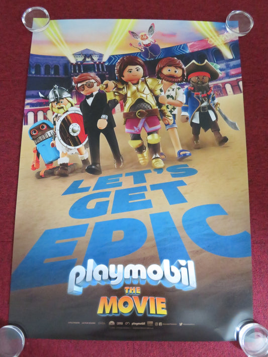 PLAYMOBIL: THE MOVIE US ONE SHEET ROLLED POSTER ANNA TAYLOR-JOY LAMBERT 2019