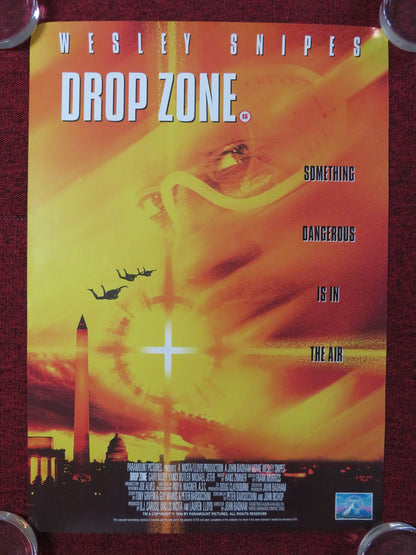 DROP ZONE VHS POSTER WESLEY SNIPES GARY BUSEY 1994