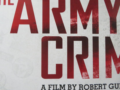 ARMY OF CRIME UK QUAD ROLLED POSTER SIMON ABKARIAN 2009