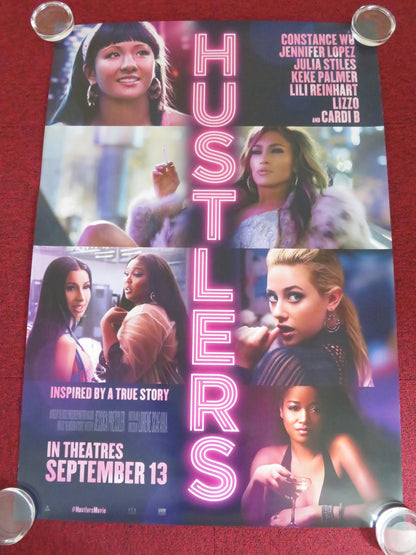 HUSTLERS US ONE SHEET ROLLED POSTER JENNIFER LOPEZ LIZZO CARDI B 2019