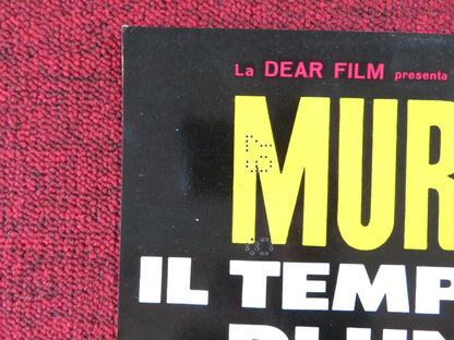 MURIEL - A ITALIAN FOTOBUSTA POSTER DELPHINE SEYRIG JEAN-PIERRE KERIEN 1963