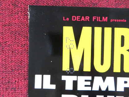 MURIEL - B ITALIAN FOTOBUSTA POSTER DELPHINE SEYRIG JEAN-PIERRE KERIEN 1963