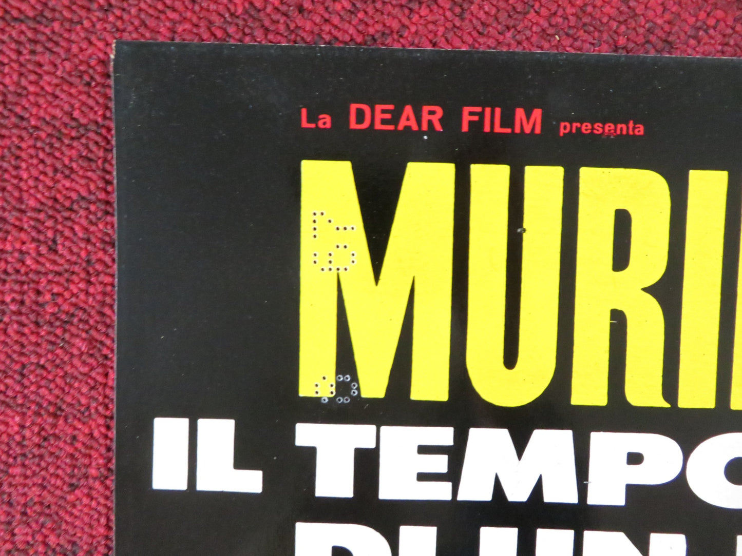 MURIEL - D ITALIAN FOTOBUSTA POSTER DELPHINE SEYRIG JEAN-PIERRE KERIEN 1963