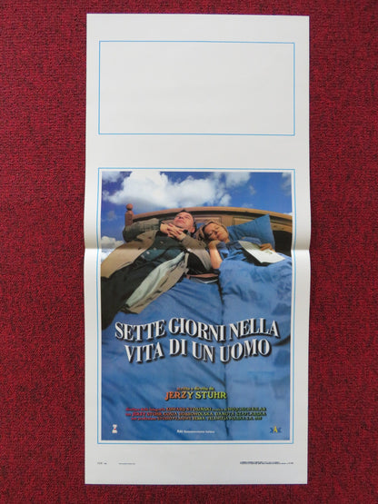 SETTE GIORNI NELLA VITA DI UN UOMO ITALIAN LOCANDINA POSTER JERZY STUHR 2000