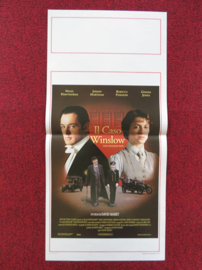 THE WINSLOW BOY ITALIAN LOCANDINA POSTER NIGEL HAWTHORNE JEREMY NORTHAM 1999