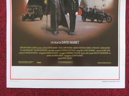 THE WINSLOW BOY ITALIAN LOCANDINA POSTER NIGEL HAWTHORNE JEREMY NORTHAM 1999