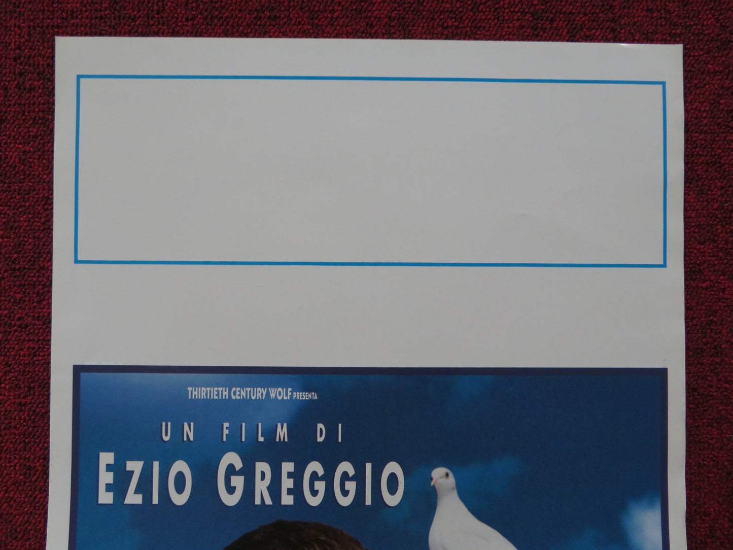 KILLER PER CASO ITALIAN LOCANDINA POSTER EZIO GREGGIO JESSICA LUNDY 1997