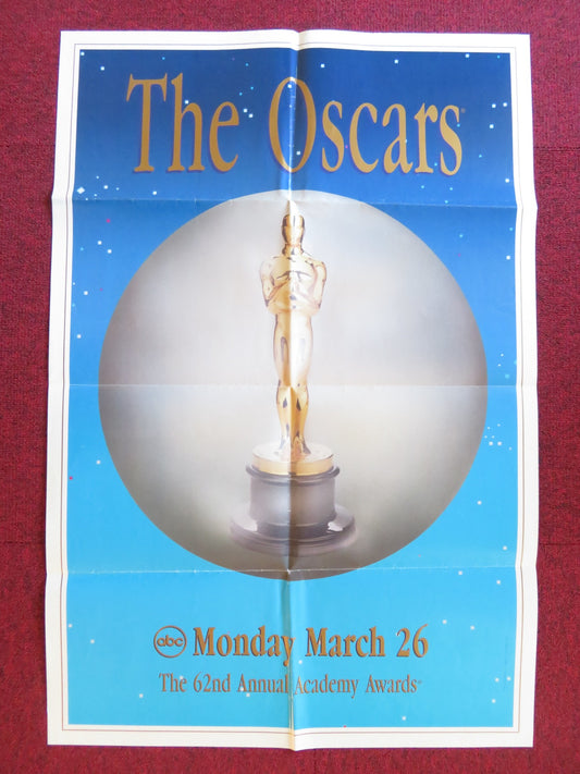 THE OSCARS - THE 62ND ANNUAL ACADEMY AWARDS FOLDED US ONE SHEET POSTER