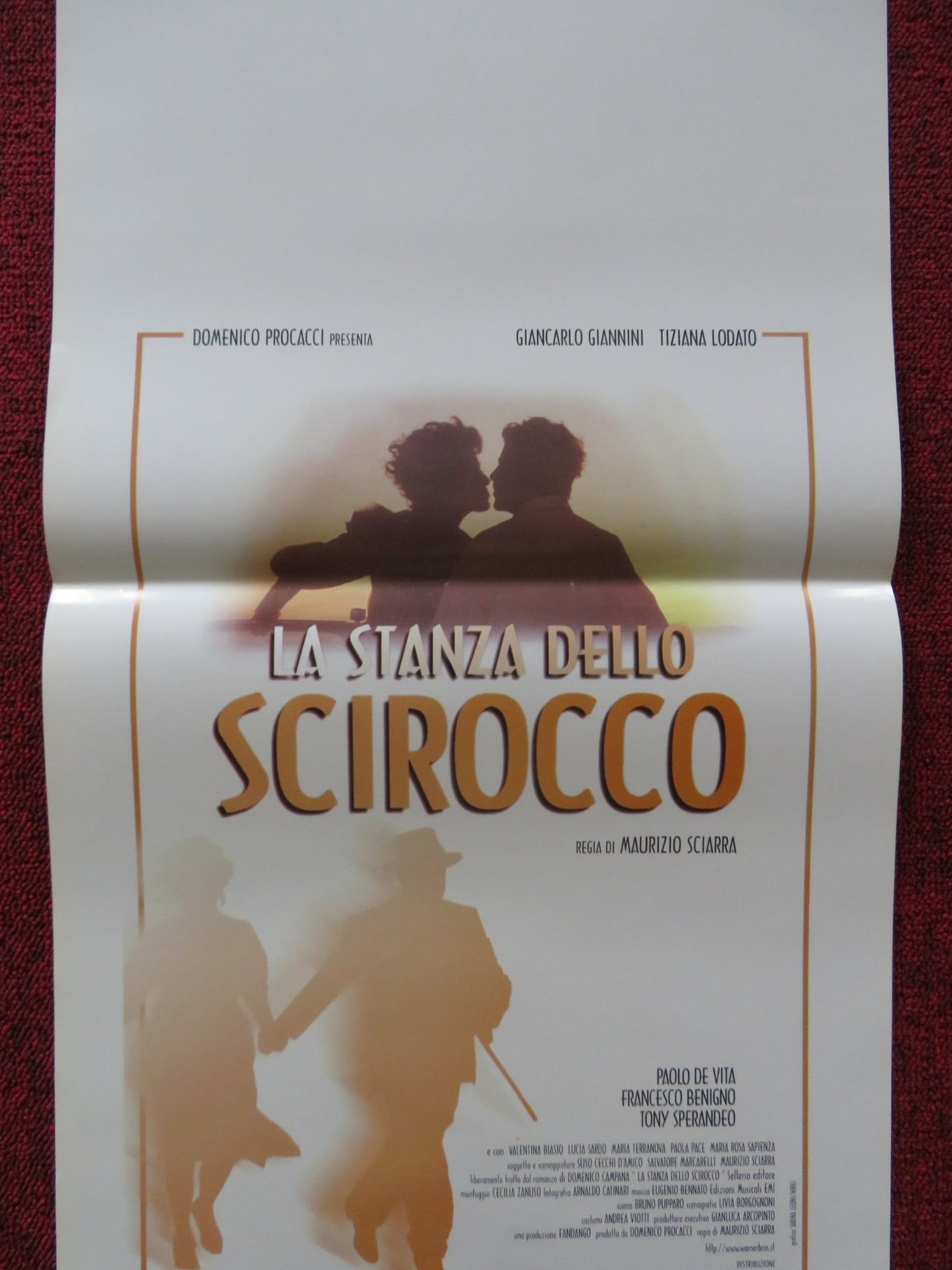 THE ROOM OF THE SCIROCCO ITALIAN LOCANDINA POSTER GIANCARLO GIANNINI 1998