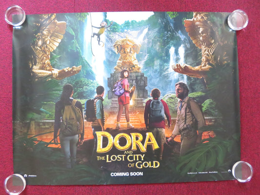 DORA AND THE LOST CITY OF GOLD UK QUAD (30"x 40") ROLLED POSTER B. DEL TORO 2019