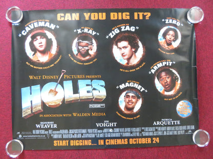 HOLES - B UK QUAD (30"x 40") ROLLED POSTER DISNEY SIGOURNEY WEAVER 2003