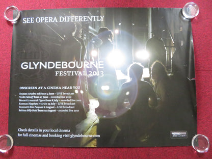 GLYNDEBOURNE FESTIVAL  UK QUAD (30"x 40") ROLLED POSTER 2013