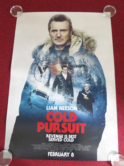 COLD PURSUIT - B US ONE SHEET ROLLED POSTER LIAM NEESON LAURA DERN 2019