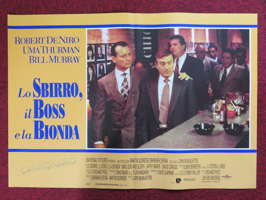 MAD DOG AND GLORY - F ITALIAN FOTOBUSTA POSTER ROBERT DE NIRO BILL MURRAY 1992