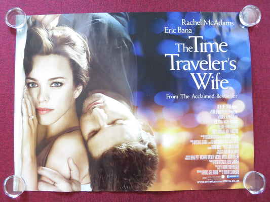 THE TIME TRAVELER'S WIFE UK QUAD (30"x 40") ROLLED POSTER ERIC BANA 2009