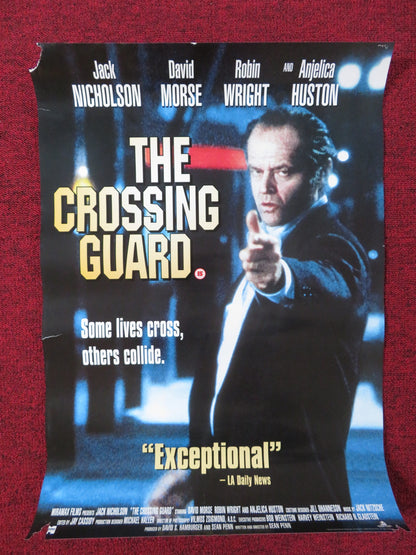 THE CROSSING GUARD VHS POSTER JACK NICHOLSON DAVID MORSE 1995