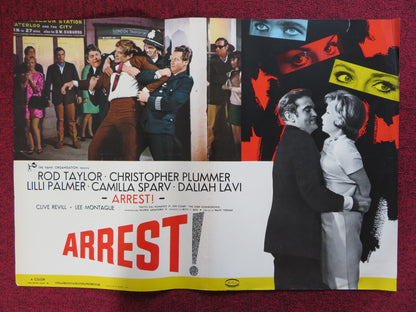 THE HIGH COMMISSIONER ITALIAN FOTOBUSTA POSTER ROD TAYLOR C. PLUMMER 1968