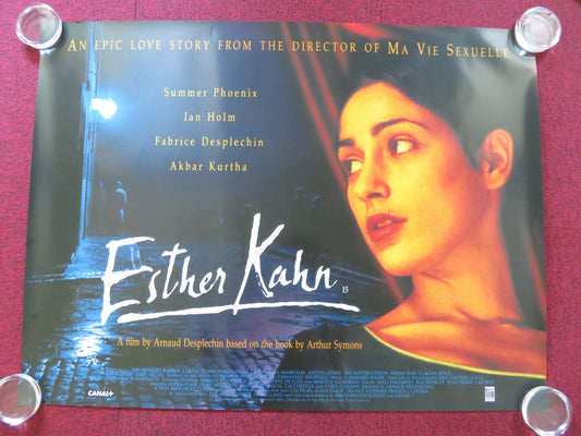 ESTHER KAHN UK QUAD (30"x 40") ROLLED POSTER SUMMER PHOENIX IAN HOLM 2000