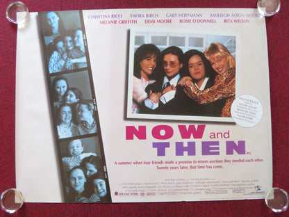 NOW AND THEN UK QUAD (30"x 40") ROLLED POSTER CHRISTINA RICCI THORA BIRCH 1995