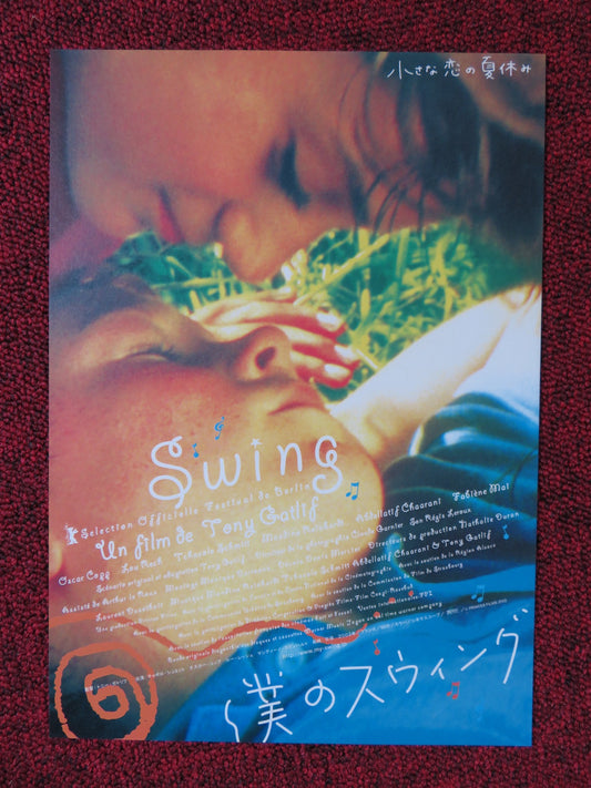 SWING JAPANESE CHIRASHI (B5) POSTER OSCAR COPP LOU RECH 2002