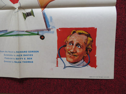 DOCTOR IN CLOVER FOLDED US ONE SHEET POSTER LESLIE PHILLIPS 1966