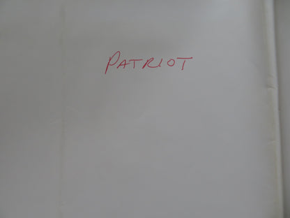 THE PATRIOT FOLDED US ONE SHEET POSTER GREGG HENRY LESLIE NIELSEN 1986