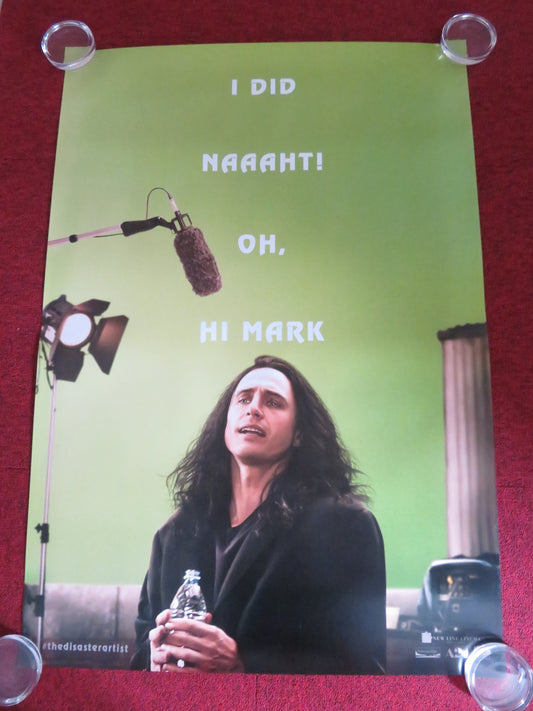 THE DISASTER ARTIST US ONE SHEET ROLLED POSTER DAVE FRANCO JAMES FRANCO 2017