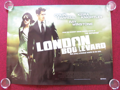 LONDON BOULEVARD UK QUAD (30"x 40") ROLLED POSTER COLIN FARRELL 2010