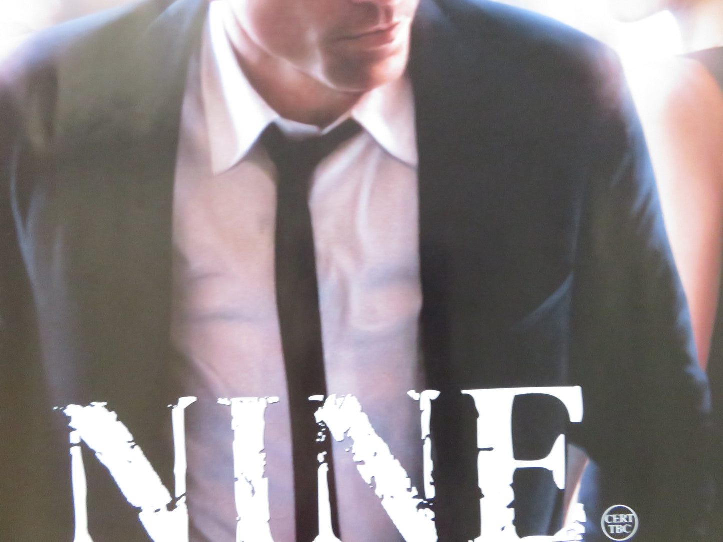 NINE UK QUAD (30"x 40") ROLLED POSTER DANIEL DAY-LEWIS NICOLE KIDMAN 2009