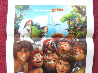 THE CROODS ITALIAN LOCANDINA POSTER NICOLAS CAGE EMMA STONE 2013