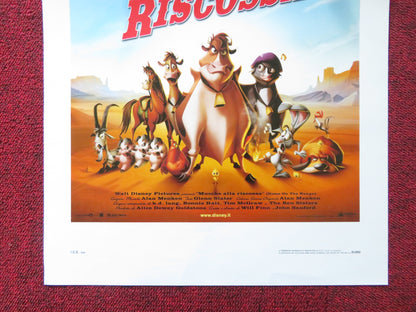 HOME ON THE RANGE ITALIAN LOCANDINA POSTER DISNEY ROSEANNE BARR S. BUSCEMI 2004