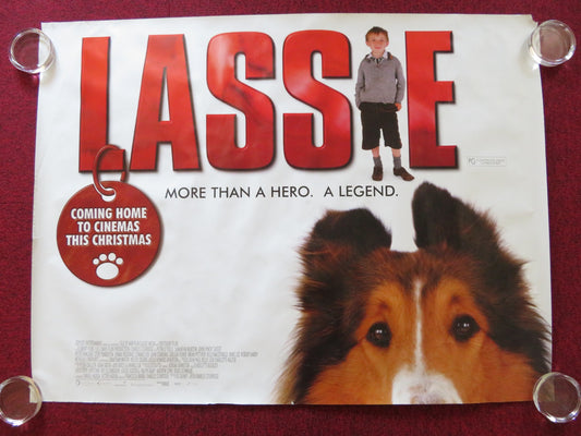 LASSIE UK QUAD (30"x 40") ROLLED POSTER PETER O'TOOLE SAMANTHA MORTON 2005