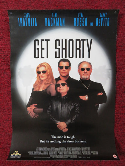 GET SHORTY VHS POSTER JOHN TRAVOLTA GENE HACKMAN 1995