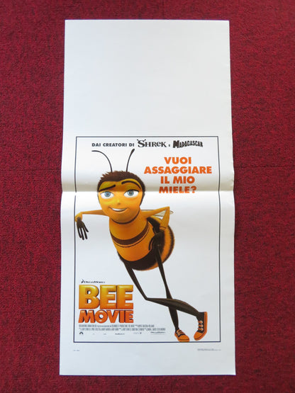 BEE MOVIE ITALIAN LOCANDINA POSTER JERRY SEINFELD RENEE ZELLWEGER 2007