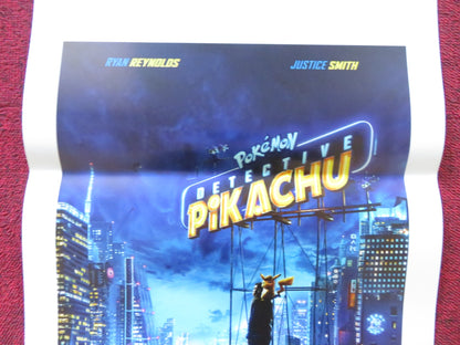 POKEMON: DETECTIVE PIKACHU ITALIAN LOCANDINA POSTER RYAN REYNOLDS 2019