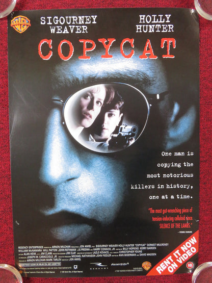 COPYCAT VHS POSTER SIGOURNEY WEAVER HOLLY HUDSON 1995