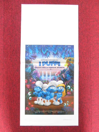 THE SMURFS: THE LOST VILLAGE ITALIAN LOCANDINA POSTER DEMI LOVATO 2017