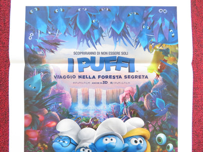 THE SMURFS: THE LOST VILLAGE ITALIAN LOCANDINA POSTER DEMI LOVATO 2017