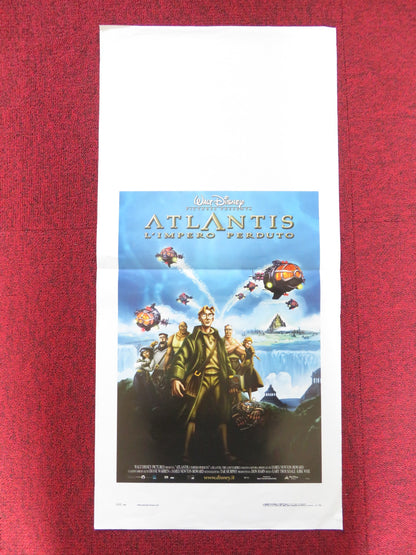 ATLANTIS: THE LOST EMPIRE ITALIAN LOCANDINA POSTER DISNEY COREY BURTON 2001