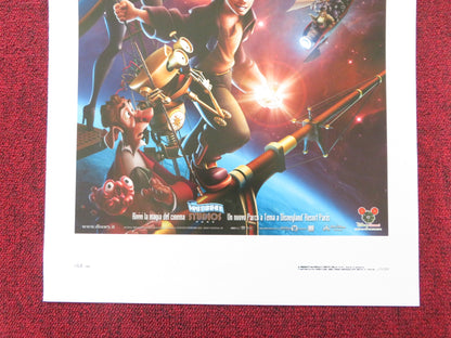 TREASURE PLANET ITALIAN LOCANDINA POSTER DISNEY ROSCOE LEE BROWNE 2002