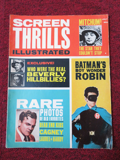 SCREEN THRILLS ILLUSTRATED  JULY 1963 BATMAN MITCHUM