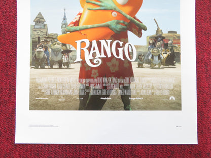 RANGO ITALIAN LOCANDINA POSTER JOHNNY DEPP ISLA FISHER 2011